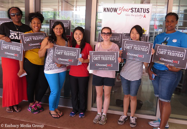 Know Your Status Campaign Encourages People to Get Tested for HIV
