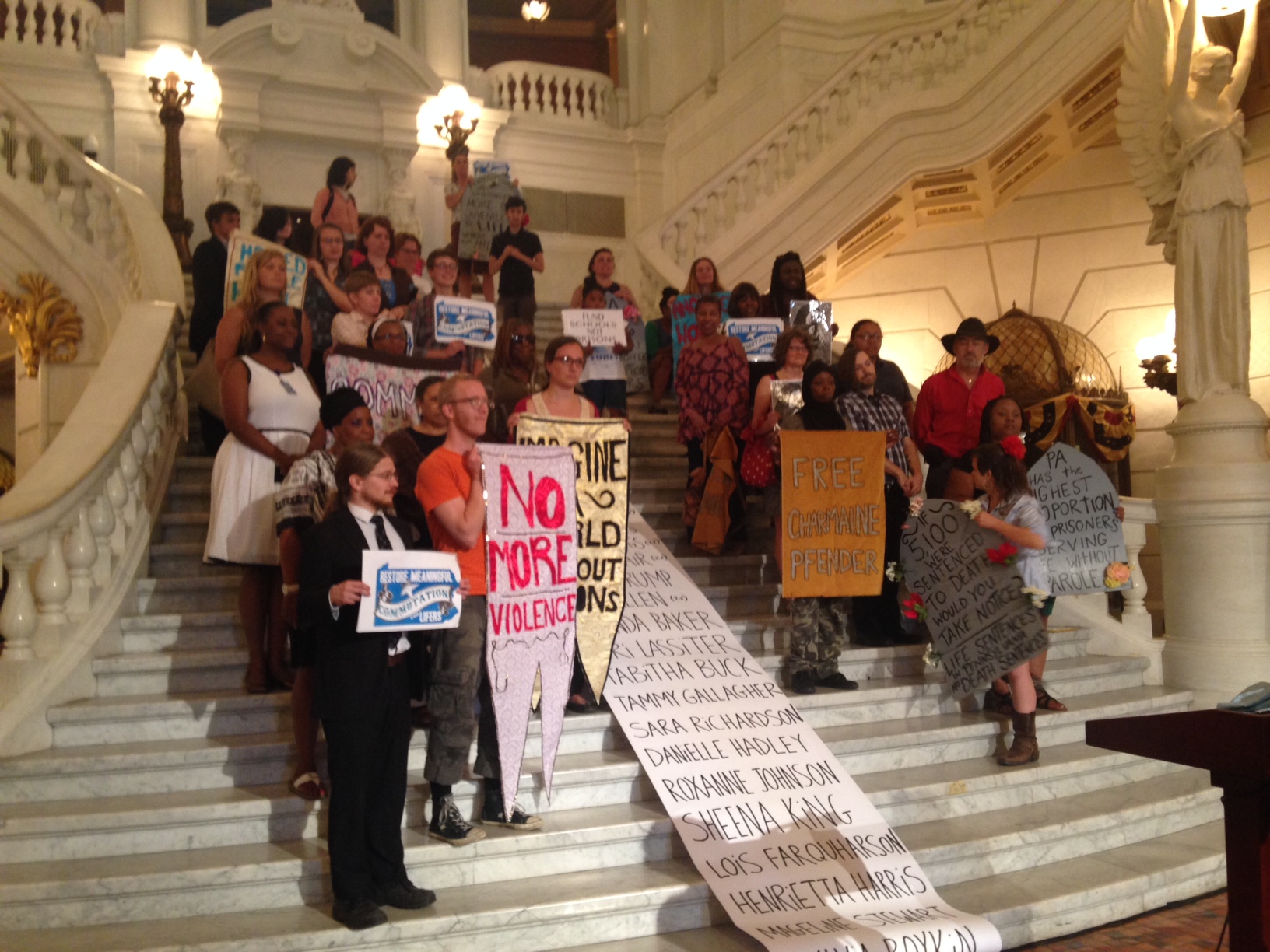 Protests in Harrisburg Call for Increased Commutation for Lifers