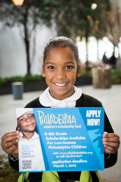 Children’s Scholarship Fund Opens Application Process, Will Award 2,000 New Scholarships in 2015