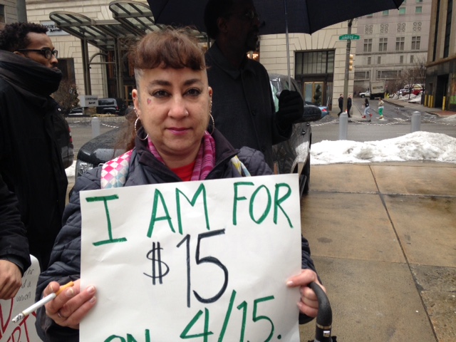 Fight for $15 Minimum Wage Reaches City Hall