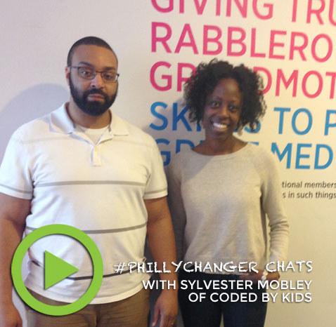 [VIDEO] #PhillyChanger Chats: Sylvester Mobley of Coded By Kids