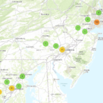 Use this map to find out which local impact organizations are using open data