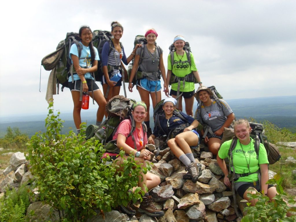 Scholarships for this girls leadership trip from this summer were raised during last year’s Building Adventure.