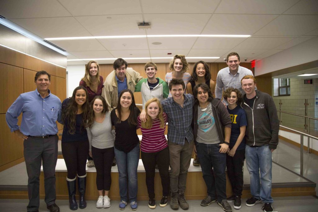The Villanova University student team who produced "Hope Works Here." (Courtesy photo)