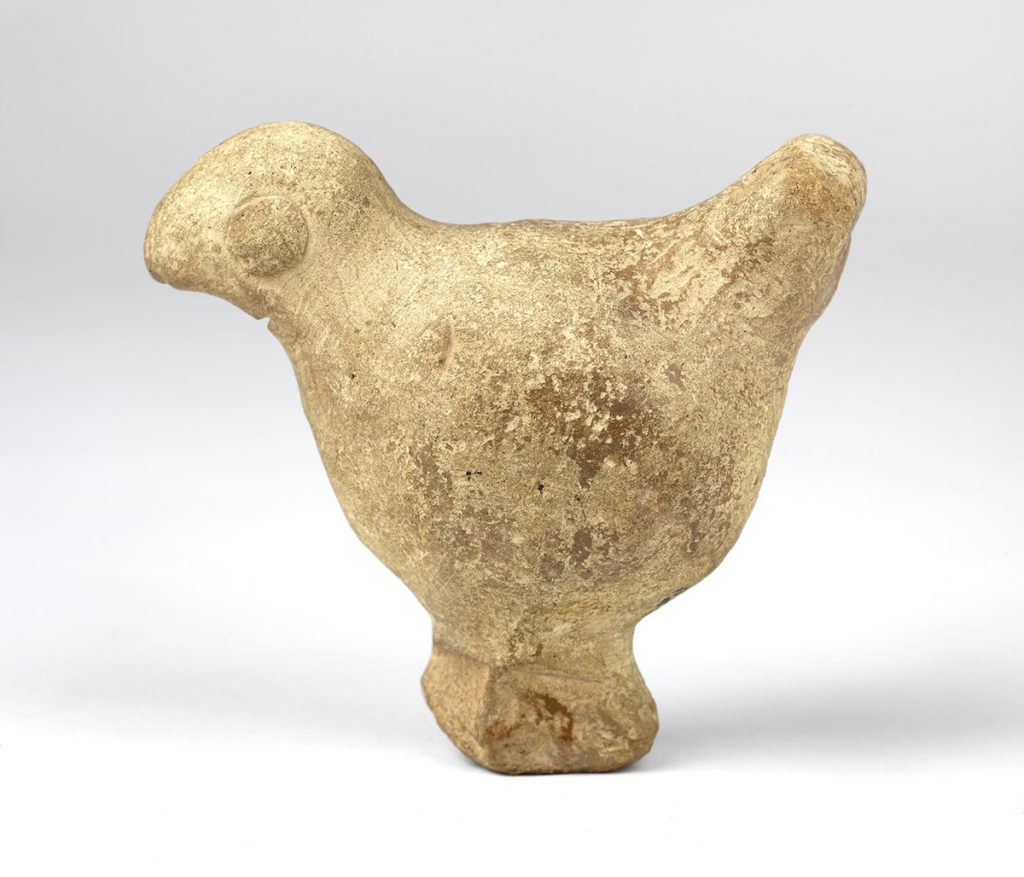 A chicken-shaped rattle. (Courtesy photo)