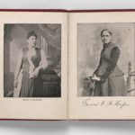 The hidden story of two Black women looking out from the pages of a 19th-century book
