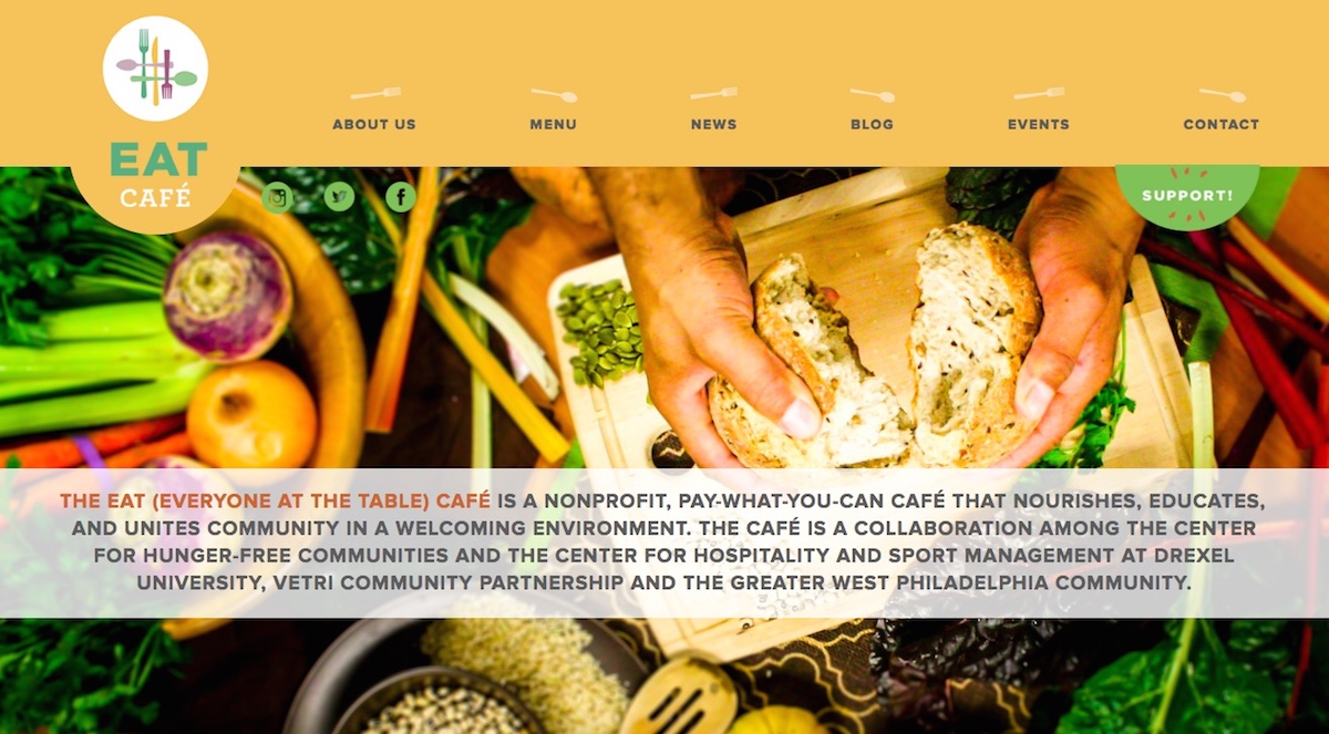 EAT Cafe's website.