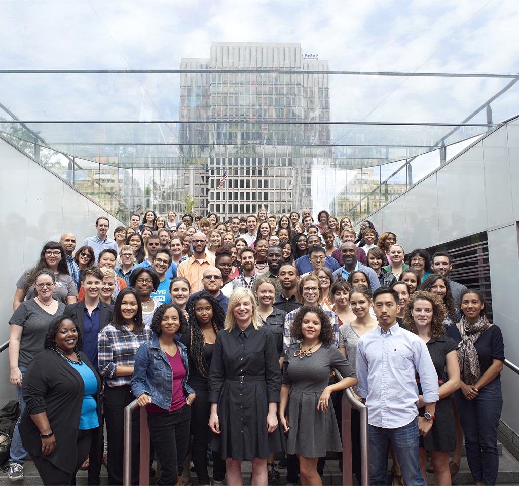 The Food Trust staff, with ED Yael Lehmann at center.